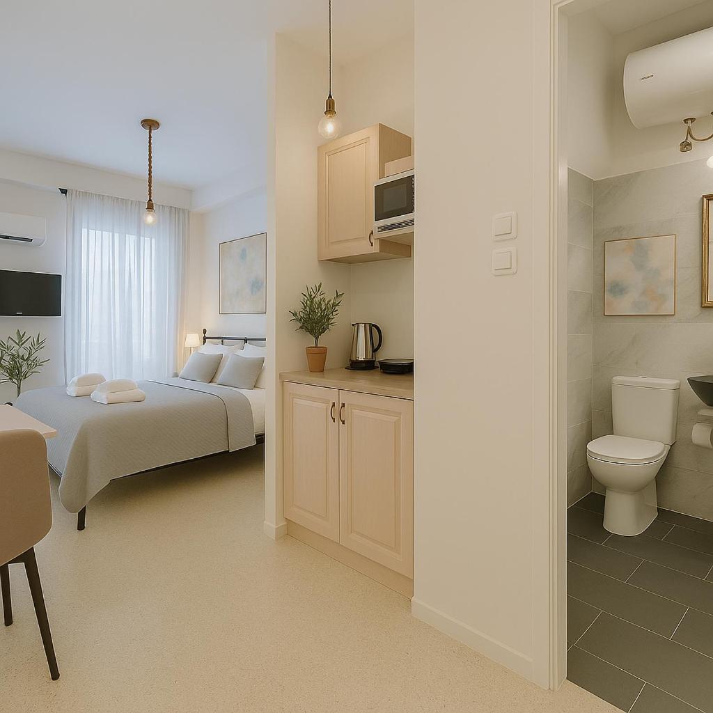 Stylish, Comfy Suite In The Heart Of Athén Kültér fotó